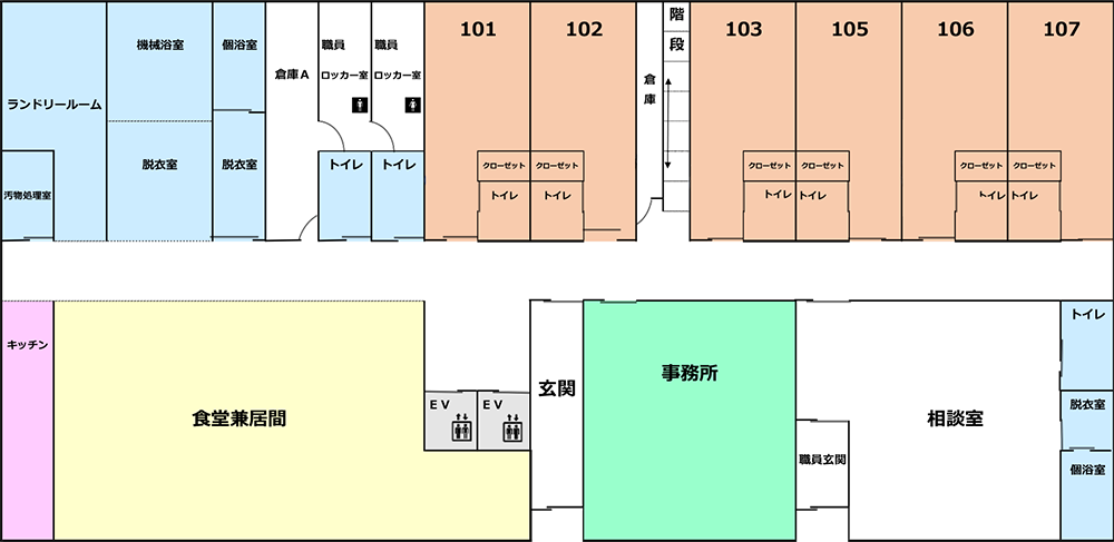 富士宮平面図１階